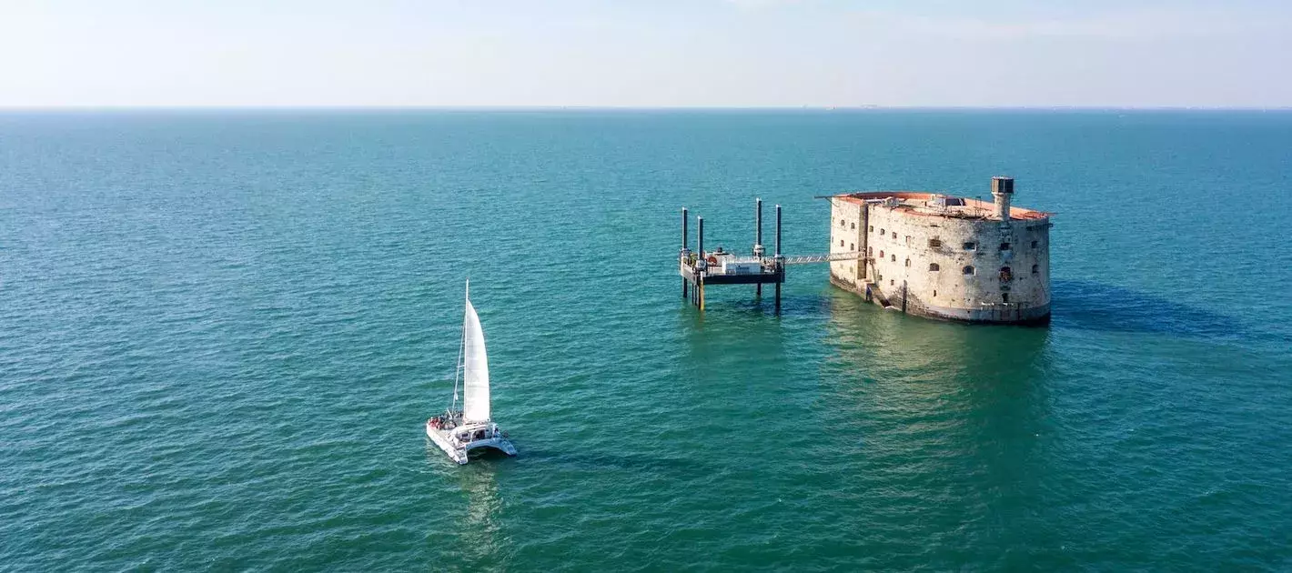 Fort Boyard off the coast of Charente Maritime