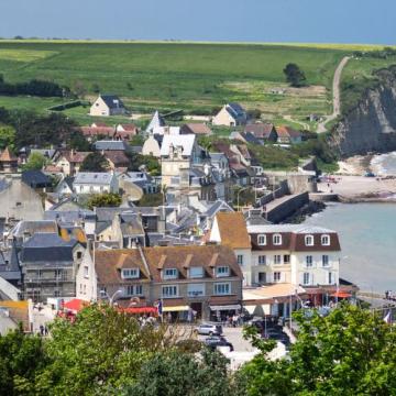 Normandy coastline