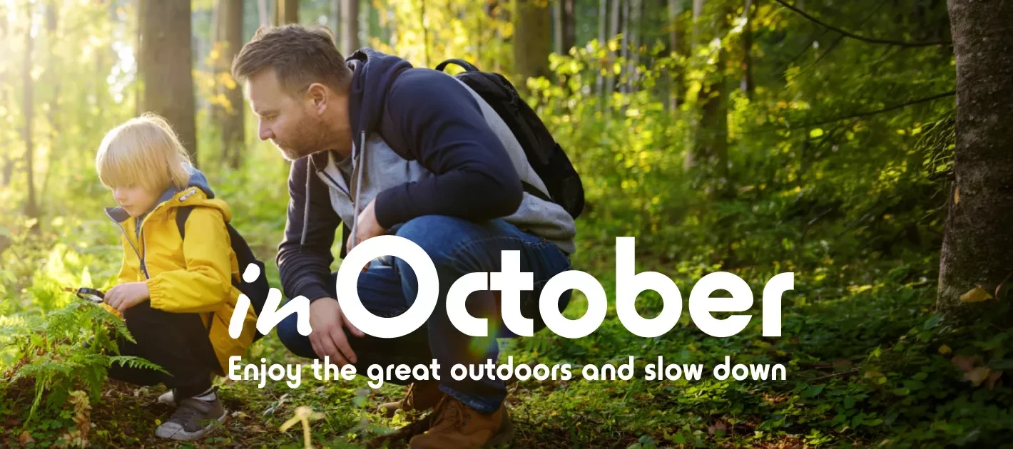 October weekend at campsites