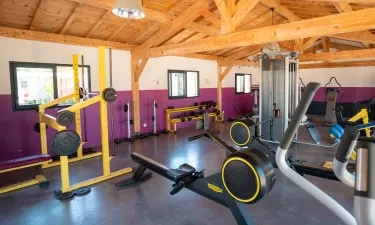 La salle de sport au camping Siblu Le Marisol